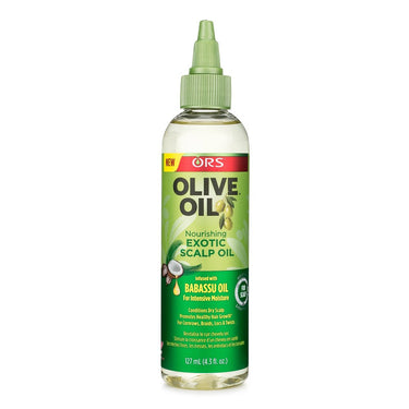 ORS Olive Oil Nourishing Exotic Scalp Oil (4.3oz), Sareya Beauty Supply Store in Calgary